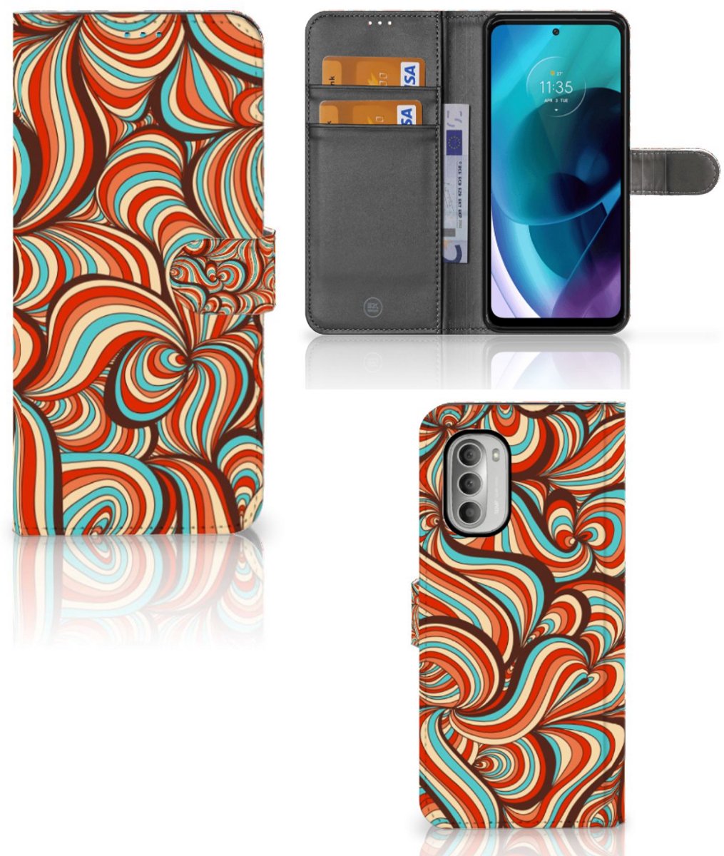Motorola Moto G51 5G Hoesje Retro