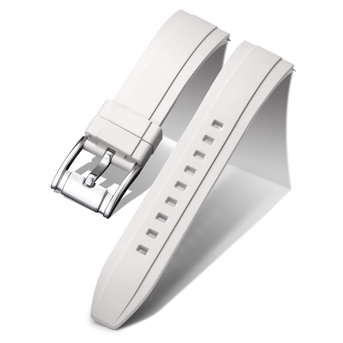 Cosensi - Quick Release Watchband - Sportieve Silicone Horlogeband - Waterproof - 18mm 19mm 20mm 21mm 22mm 24mm - Geschikt voor mannen en vrouwen -...