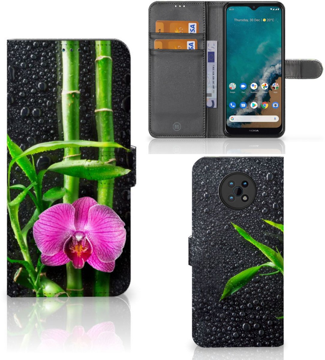 Nokia G50 Hoesje Orchidee