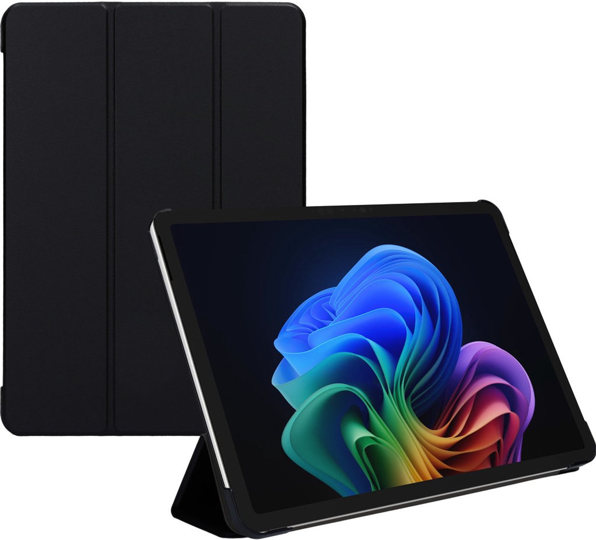 Mobiparts Tablet Stand Case geschikt voor geschikt voor Microsoft Surface Pro 12 - Zwart