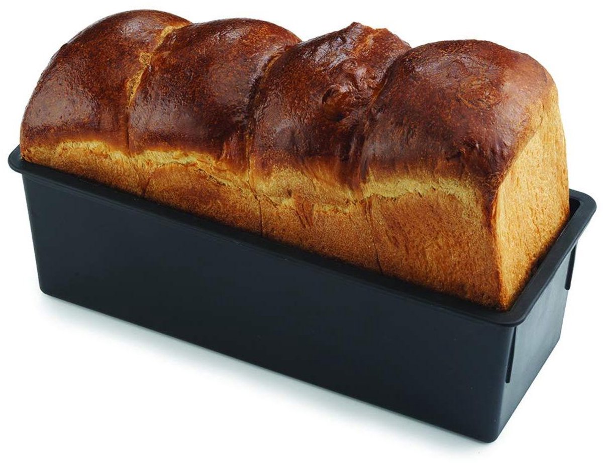Broodbakvorm Rechthoekig - Cakevorm Bakblik - Brood Bakken Thuis - Exoglass Materiaal Duurzaam - 28.78 x 11 x 10.16 cm
