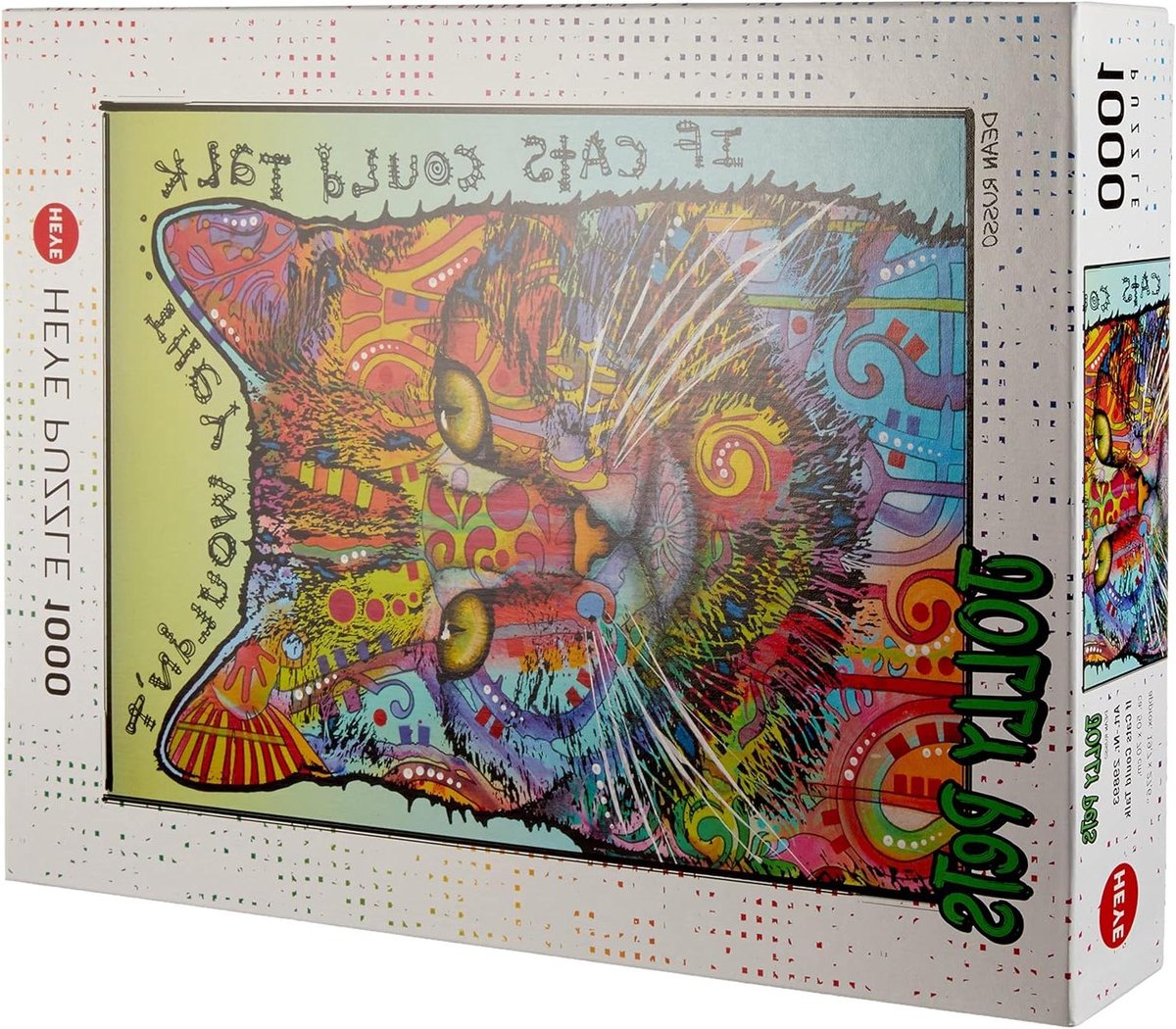 Puzzel - Legpuzzel 1000 stukjes - Ontspanning thuis - Gemaakt in Duitsland - 70 cm x 50 cm - White