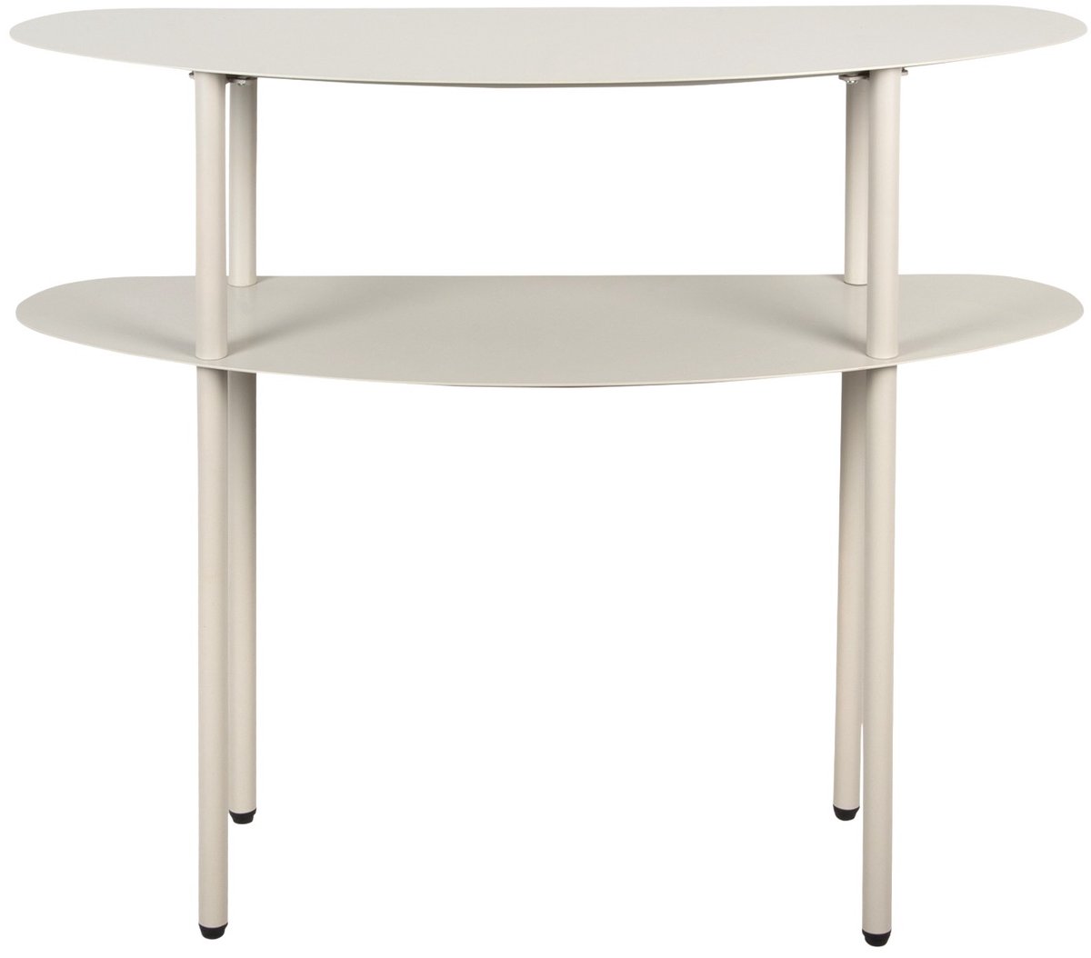 Leitmotiv Side table Riqueza - Warmgrijs - 90x28x72.5cm - Modern