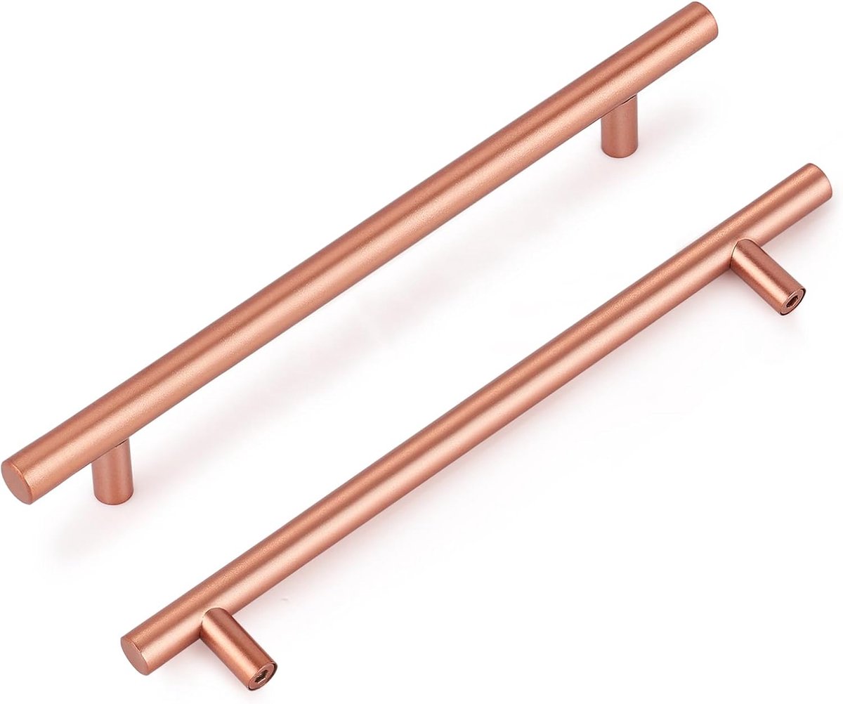 CE - Meubelgreep Reling - Różowe Złoto - 224mm - 15stuks