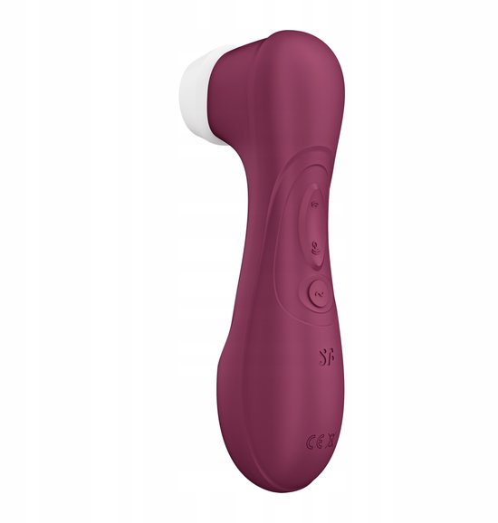 Satisfyer, vibrator, drukgolfvibrator, 'Pro 2 Generation 3', 16,5 cm, vloeibare luchttechnologie, incl. extra opzetstuk, 2 apart regelbare motoren