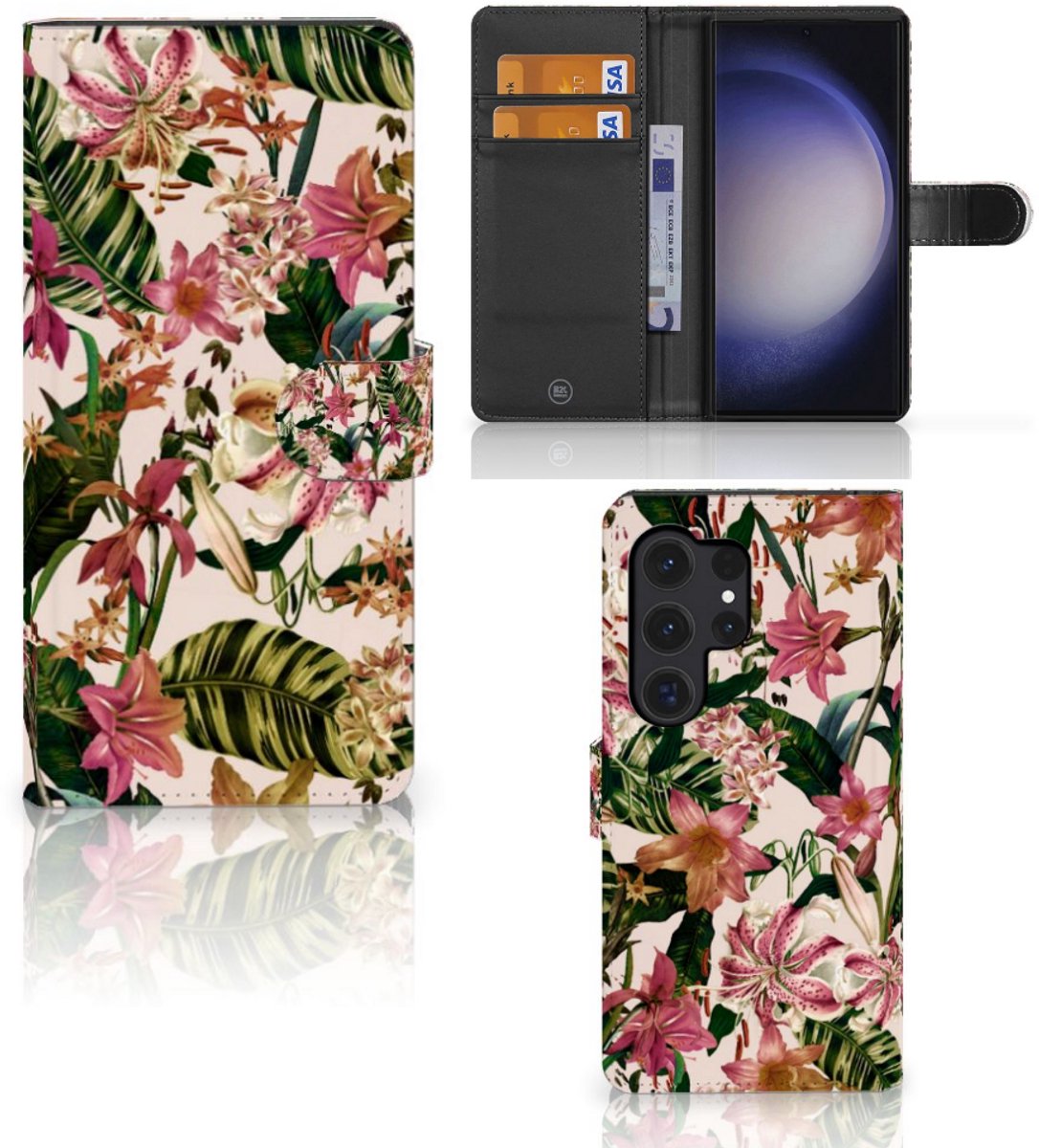 Samsung Galaxy S24 Ultra Hoesje Flowers