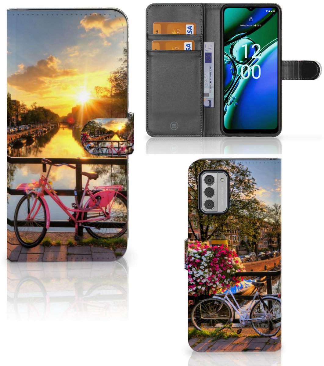 Nokia G42 Flip Cover Amsterdamse Grachten