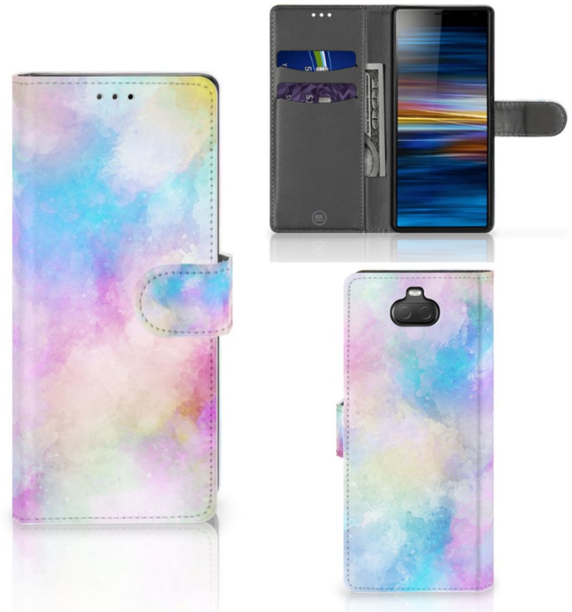 Hoesje Sony Xperia 10 Watercolor Light