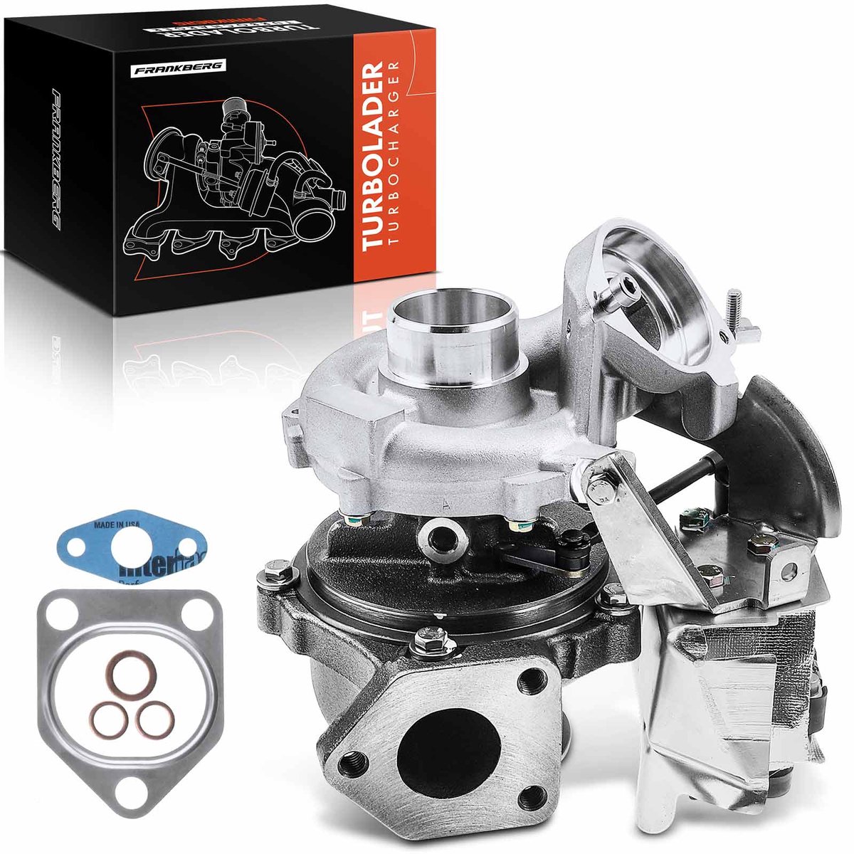 Frankberg 1x uitlaatgasturbo voor BMW 1er E87 2.0L 2004-2011