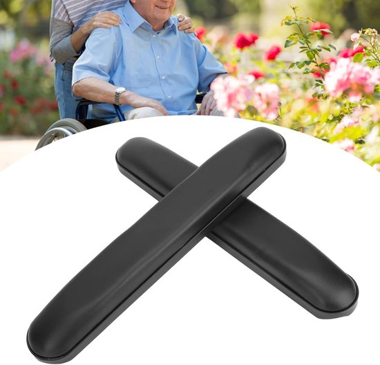 Duurzame Armleuningen voor Rolstoelen, Waterdicht en Slijtvast, Inclusief Bevestigingsschroeven, Comfort en Ondersteuning van Merkloos — afbeelding 2