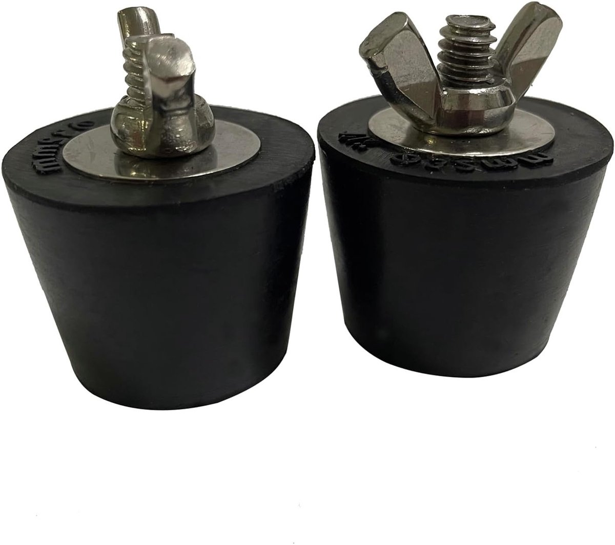Set van 2 Robuuste Overwintering Stoppers voor Zwembaden - Duurzame Rubber Stopper voor Afvoer (25-32mm)