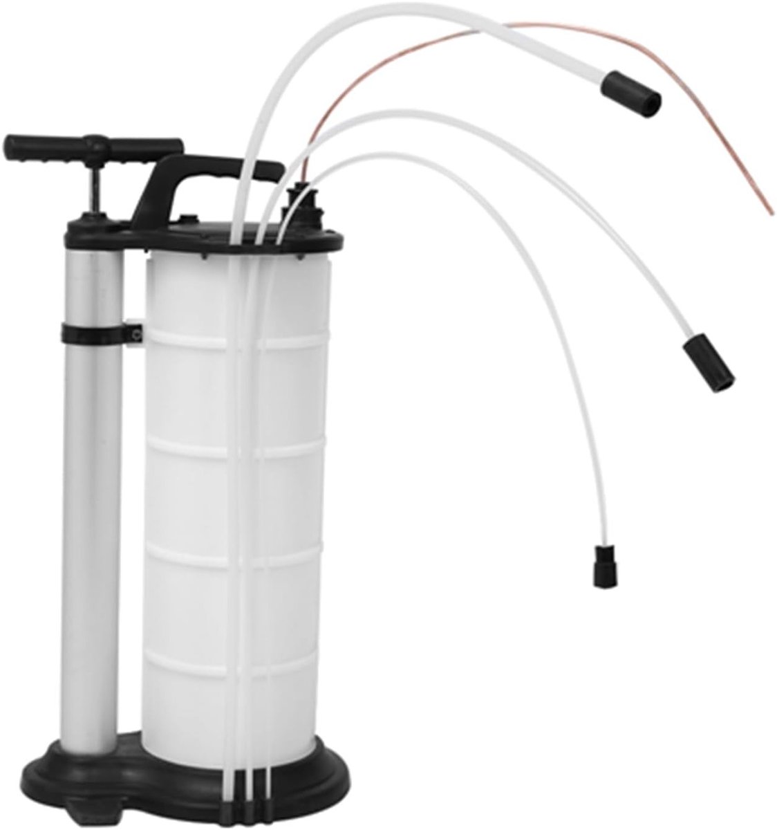 9L Waterafzuigpomp voor Vloeistofoverdracht, Handpomp voor Olie-extractie met 3 Slangen en
