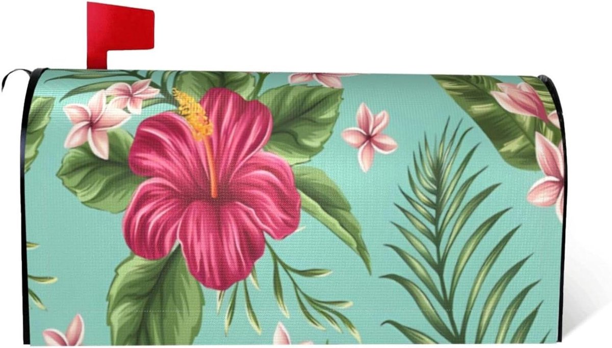 Brievenbus Cover - Brievenbus Wrap - Buiten Decoratie - Magnetische Bevestiging - 46x53cm of 53x64.5cm - Zwart
