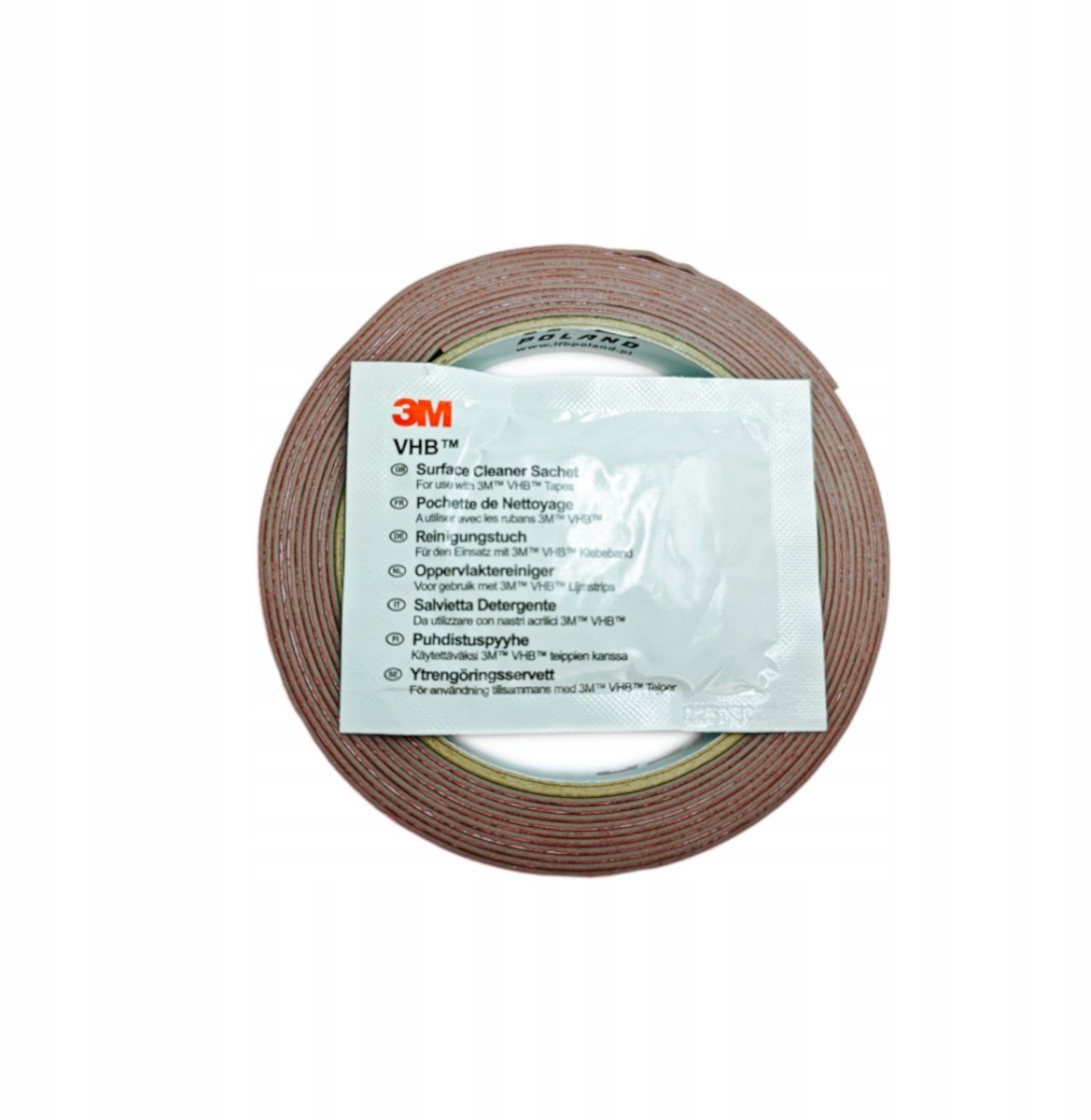 3M VHB GPH110 Dubbelzijdige Tape 12mm x 3m - Hoge Temperatuurbestendigheid