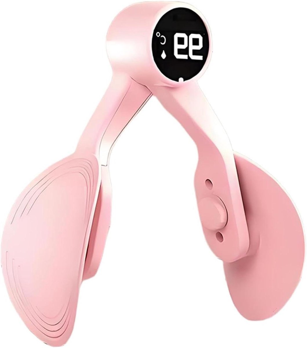 Benentrainer - Spierversterker - Thuis Fitness - Verstelbare Weerstand - 22 cm - Roze