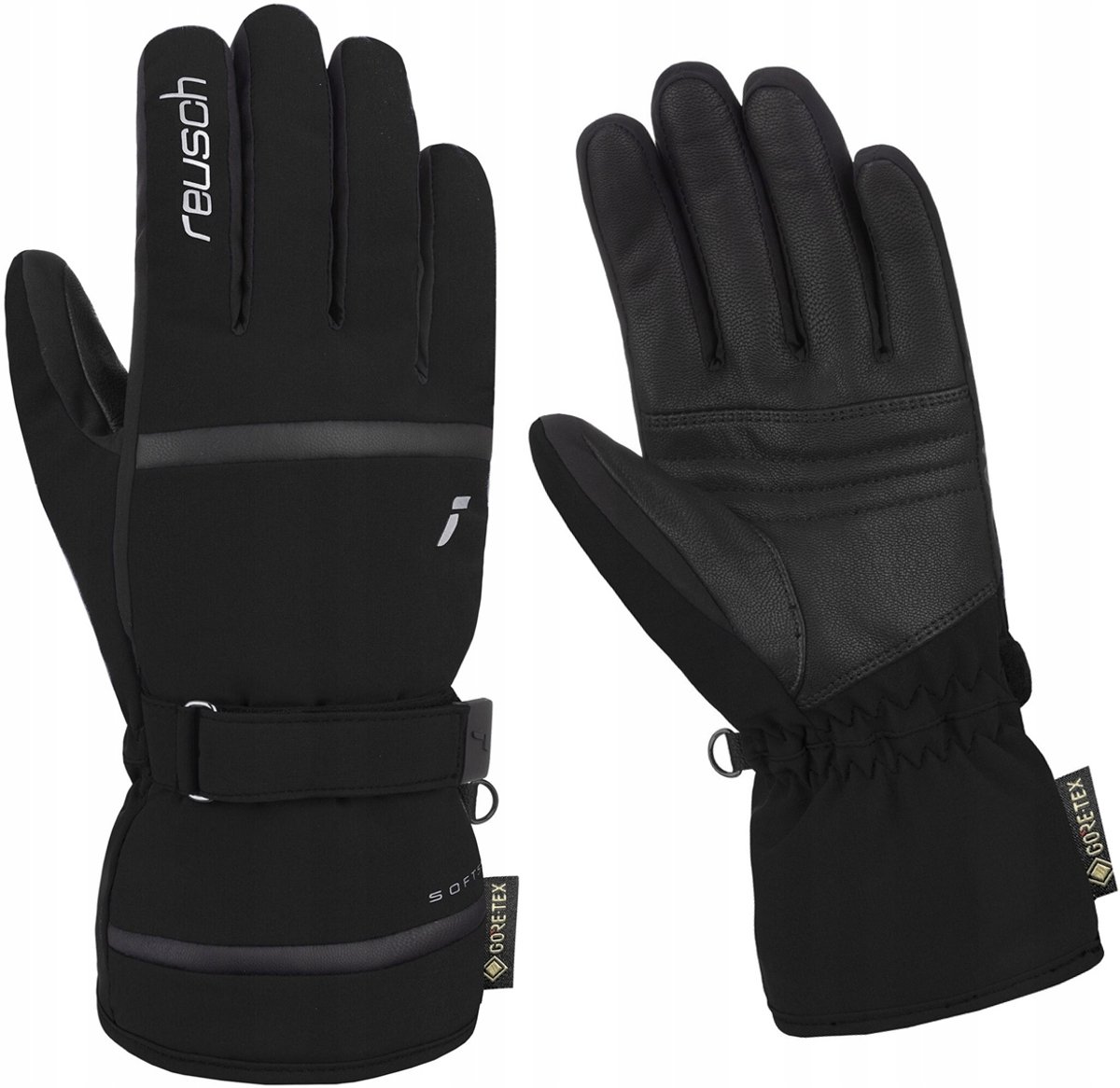 Reusch Alison Gore-Tex dames skihandschoenen Zwart