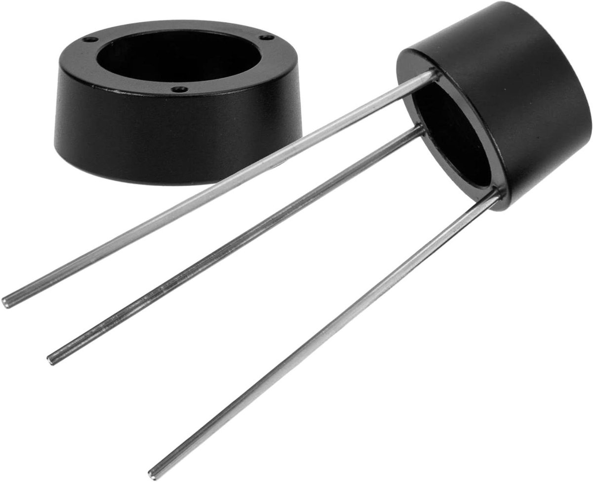 Koffie Roerstaaf - Koffie Naald - Espresso Bereiding - Ergonomisch Ontwerp - 9.6 cm Lengte - Zwart