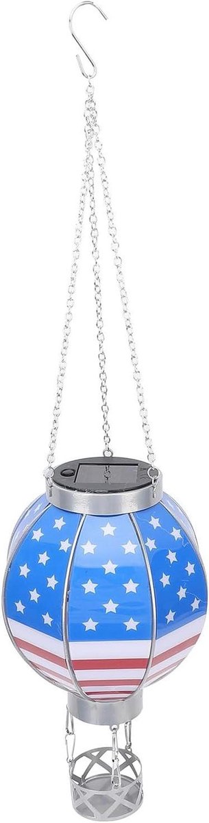 Lantaarn op Zonne-energie - Hanglamp Ballon - Buitenverlichting Decoratie - Automatische D