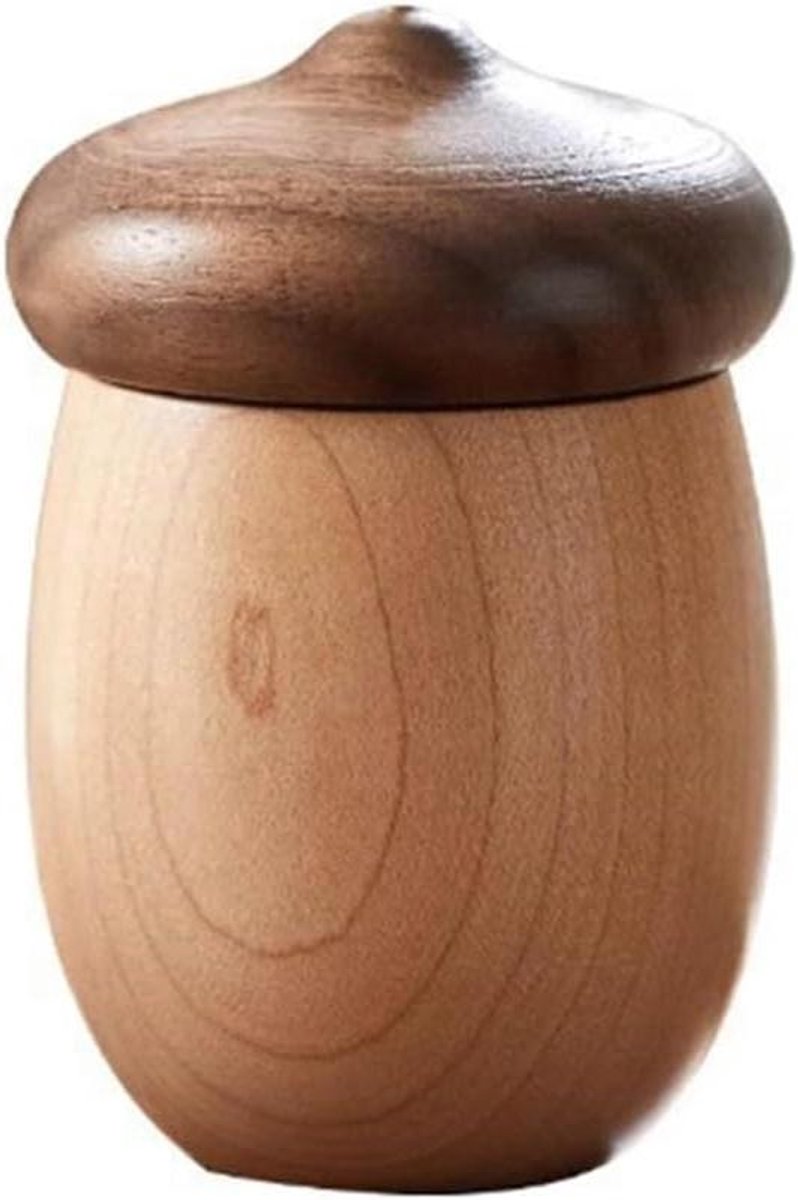 Tandenstoker Dispenser - Tandenstoker Houder - Keuken Organisatie - Leuke Vorm - Zie Afbeelding - Houtkleur