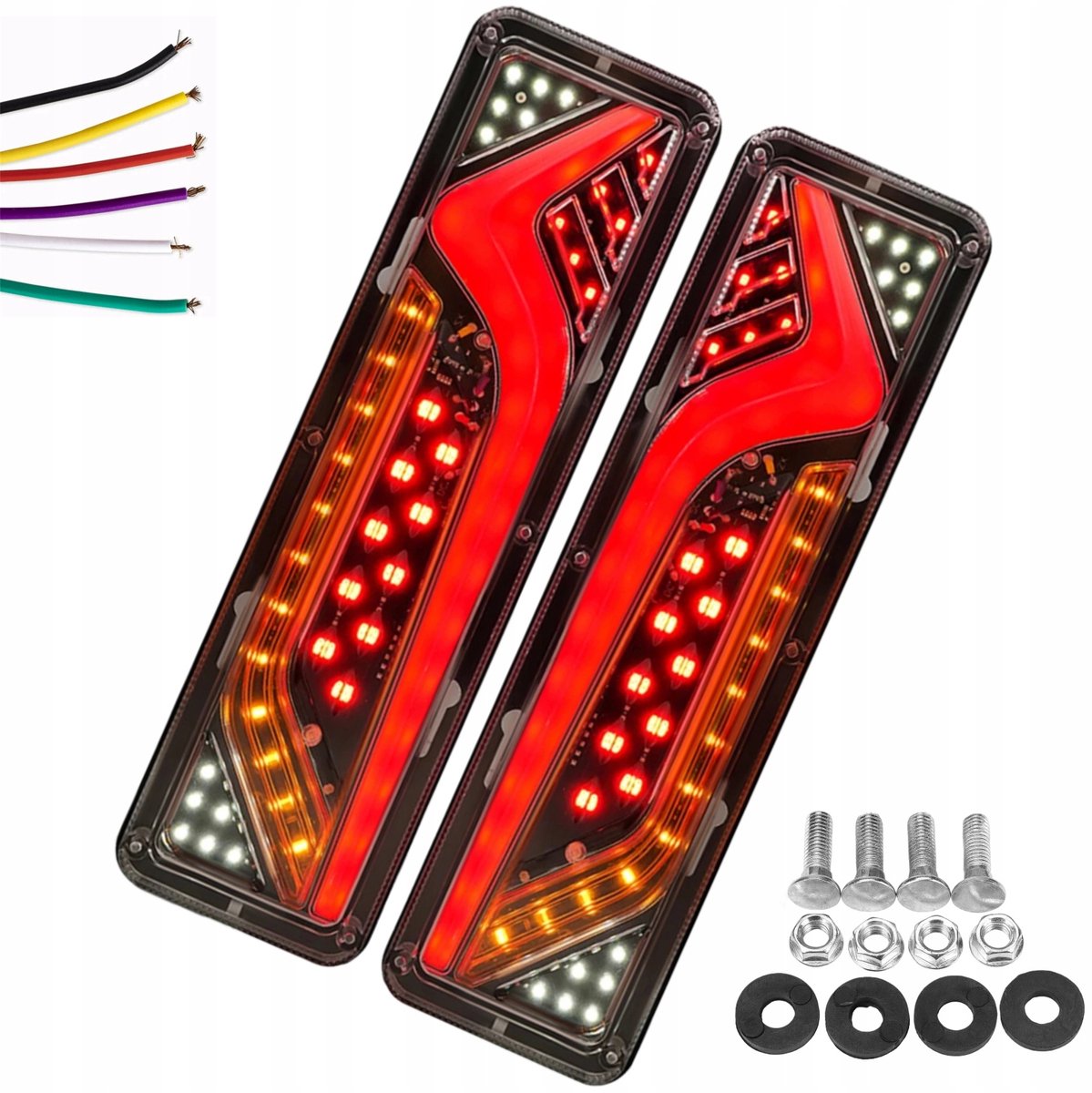LED Achterlichten Set voor Aanhanger - 12V/24V
