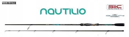 Mistrall Nautilio Pro Spin Hengel 240cm 5-25g - Spinnend van Mistrall — afbeelding 2