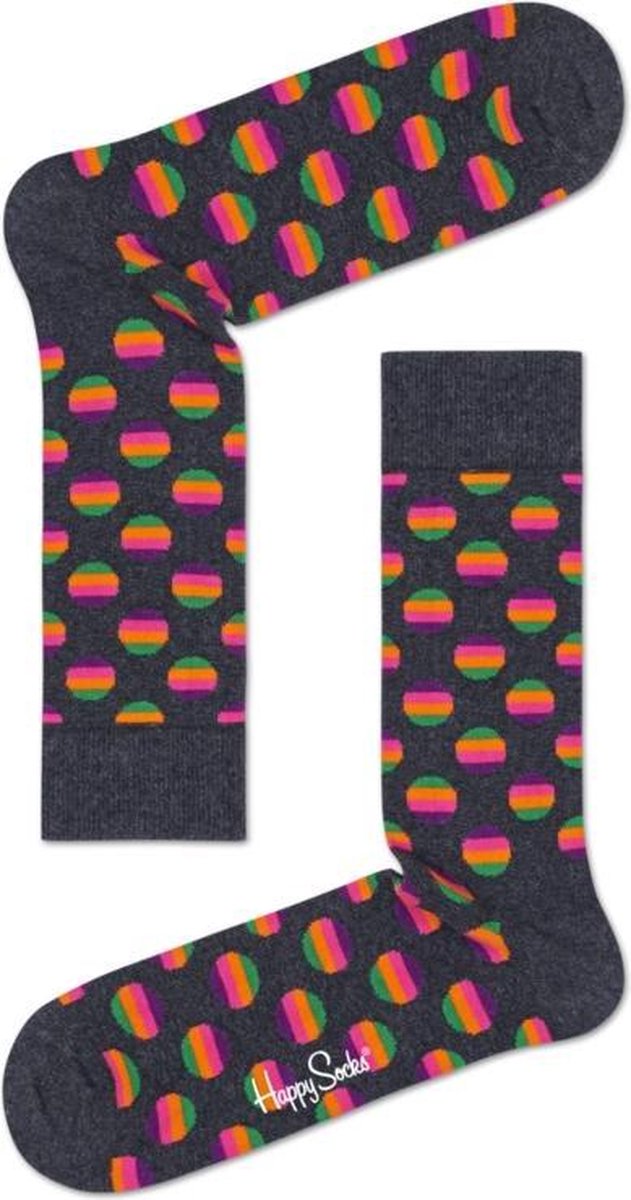 Happy Socks Sunrise Dot Socks - unisex sokken - Unisex - Maat: 41 - 46