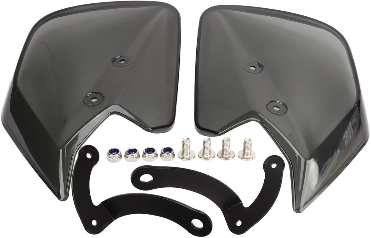 JHUBERS- Handguards Schokbestendig - Verbeterde Bescherming - Duurzaam Materiaal - Eenvoudige Installatie - Bescherming Tegen Botsingen - Handbescherming Tegen Takken en Stenen - Motorfiets Handbeschermers