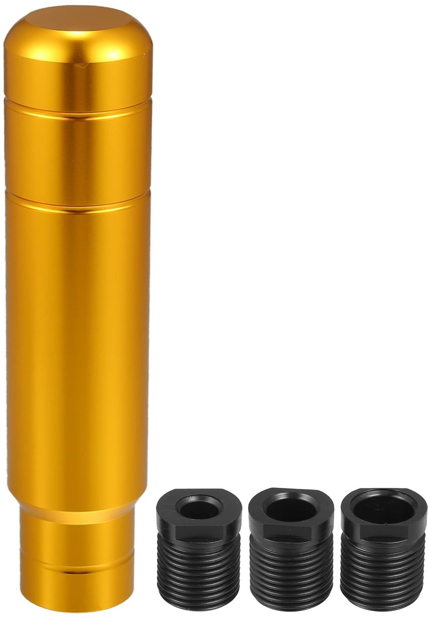 Dailygoods - Car Gear Shift Knob - Schakelknop - Luxe uitstraling - Gold Tone - Universele pasvorm - Handgeschakelde en automatische voertuigen