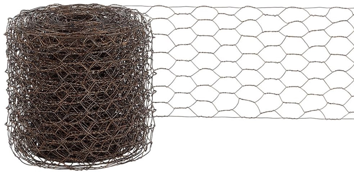 Dailygoods- Draadgaas 0,1 x 10 m - Kippengaas - Tuingaas - Gevogeltegaas - Lichtgewicht - Duurzaam ijzerdraad
