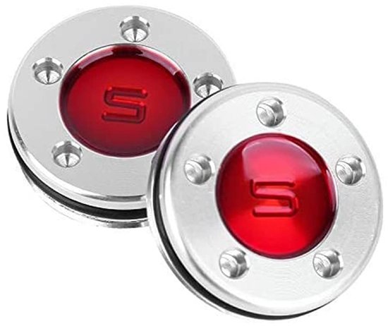 Dailygoods- Puttergewichten 2 Stuks - 5g/10g/15g/20g/25g/30g/35g/40g - Hoogwaardige Metalen Gewichten - Inclusief Rubberen Ringen - Slijtvast en Vochtbestendig - Golfgewichten van Dailygoods — afbeelding 2