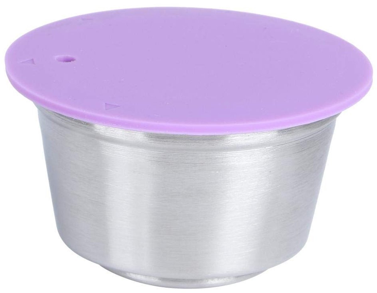 Dailygoods- Koffiecapsules Herbruikbaar - Navulbare Capsules - Geschikt voor Koffiezetapparaat - Hoogwaardige Filternauwkeurigheid - Diameter 53 mm - Gewicht 40 gram - Koffiecup