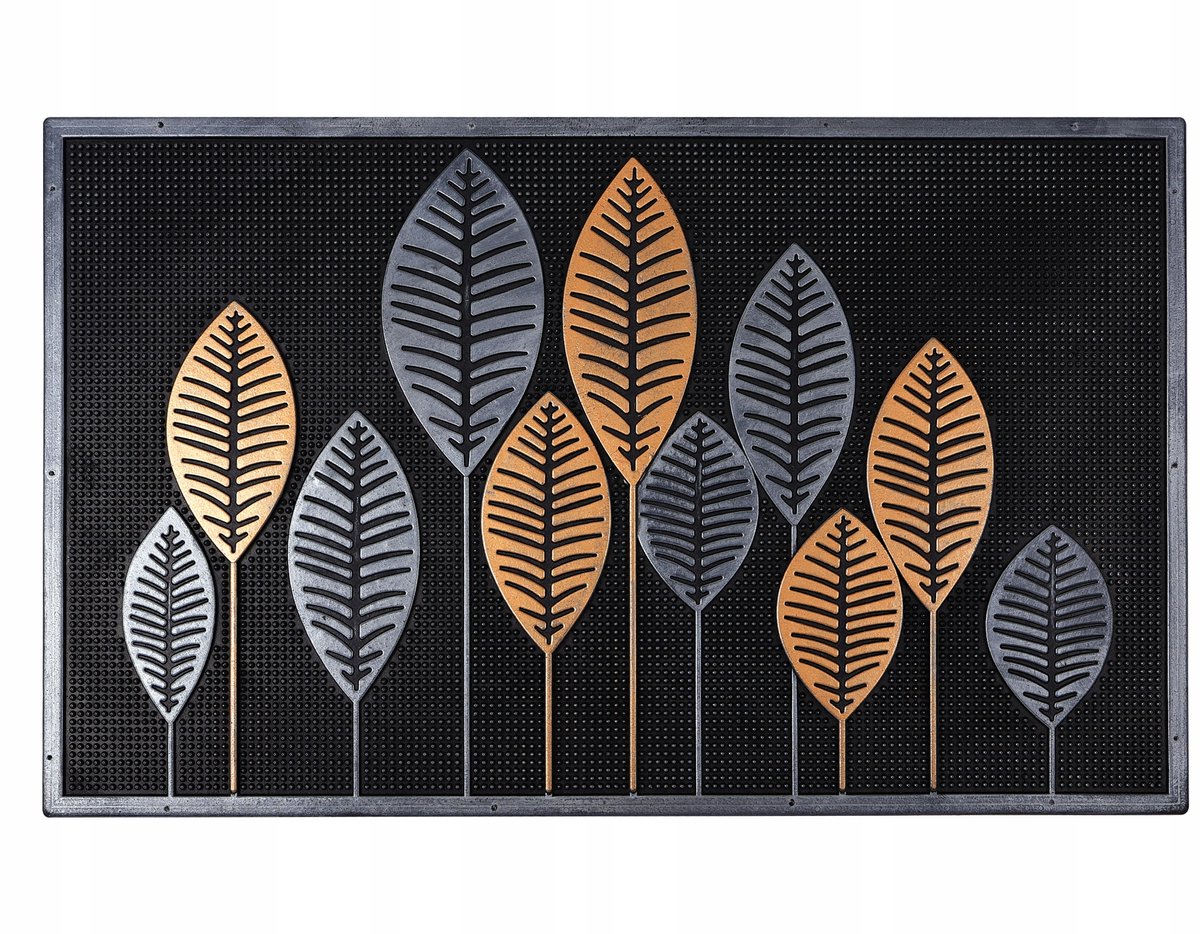 Sterke Rubberen Deurmat Buiten 45x75cm - Antislip