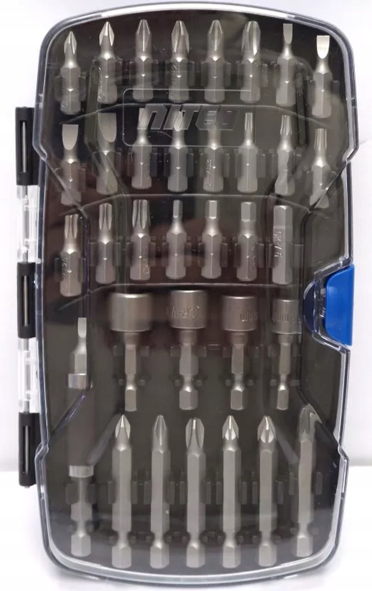 Niteo Gereedschap Bitset 35 Delen Imbus 1/4"