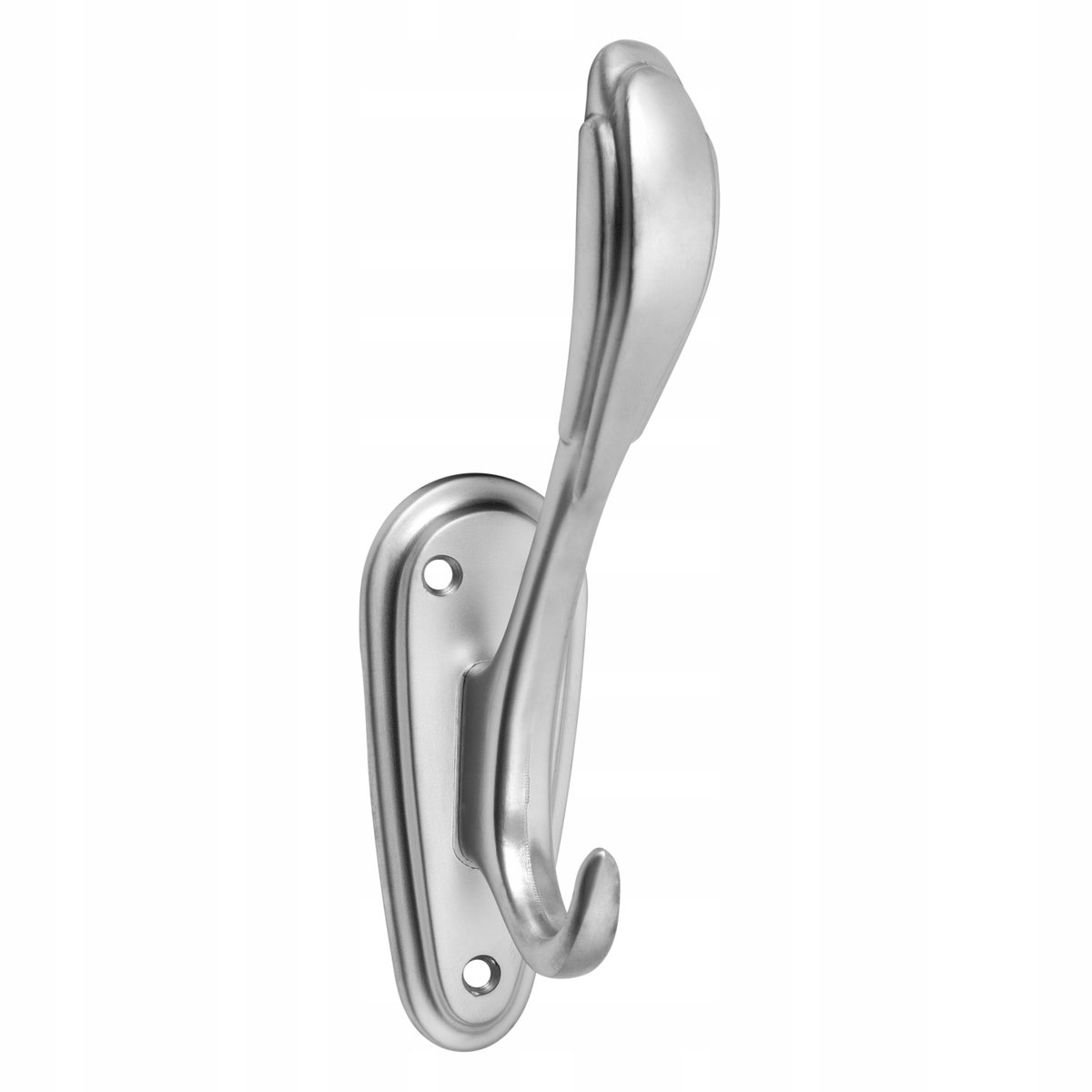 Metalen Kledinghanger Mat Chroom - 160mm Hoog