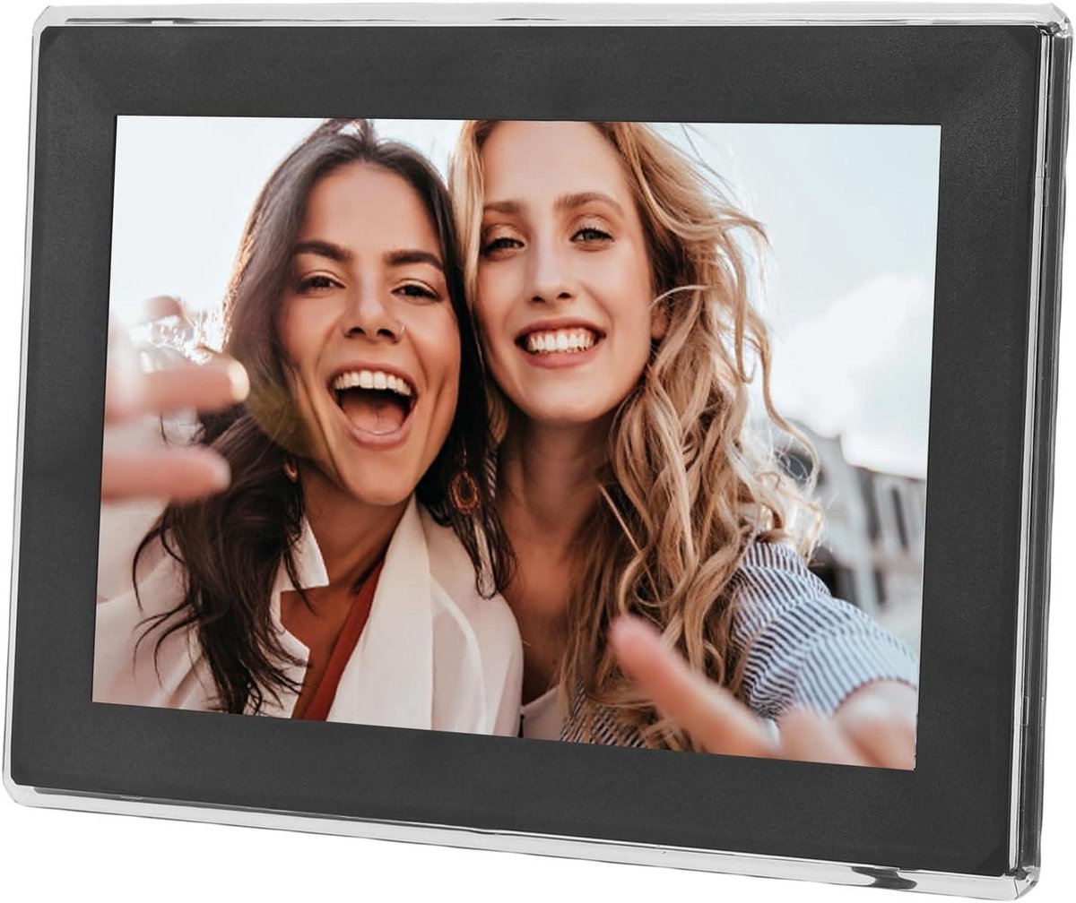 Digitale Fotolijst - Slimme Kalender Foto Delen - Foto's Weergeven - WiFi Touchscreen - 101 Inch - Zwart