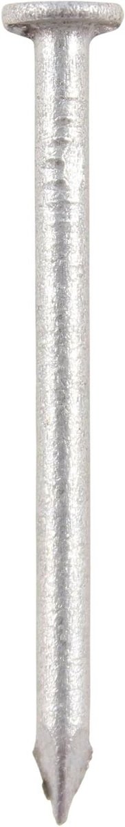 Ronde Draadnagels - Verzinkte Spijkers - Algemeen Gebruik - Volledige Ronde Kop - 100 x 4.50 mm - Zilver