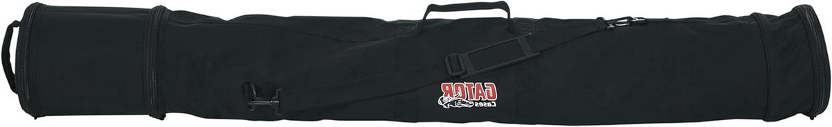 Microfoon Tas - Microfoon Koffer - Muzikanten Transport - Gewatteerd Beschermend - 112x26x21 cm - Zwart