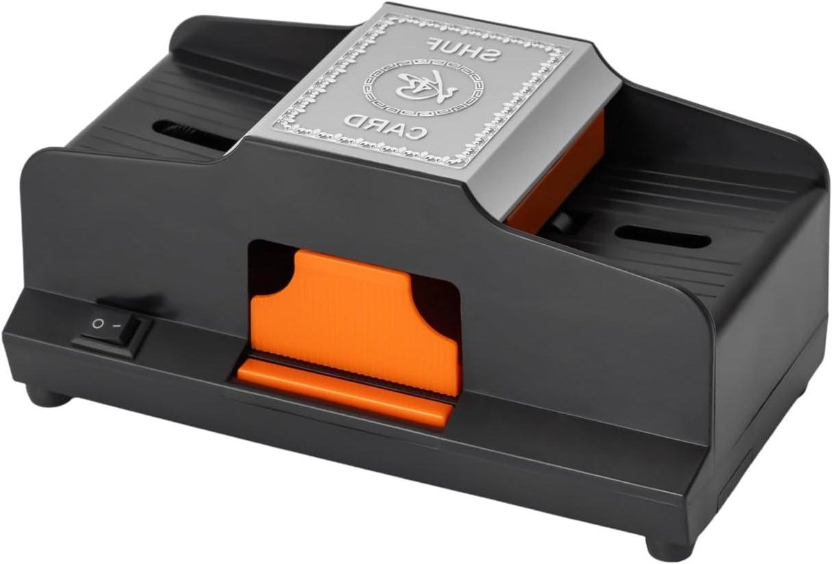 Cellista Elektrische Kaartenschudder 2 Decks - Poker Shuffler - Automatische Kaartenschudmachine - USB Batterij - Geluidsarm - 220V - 22 cm