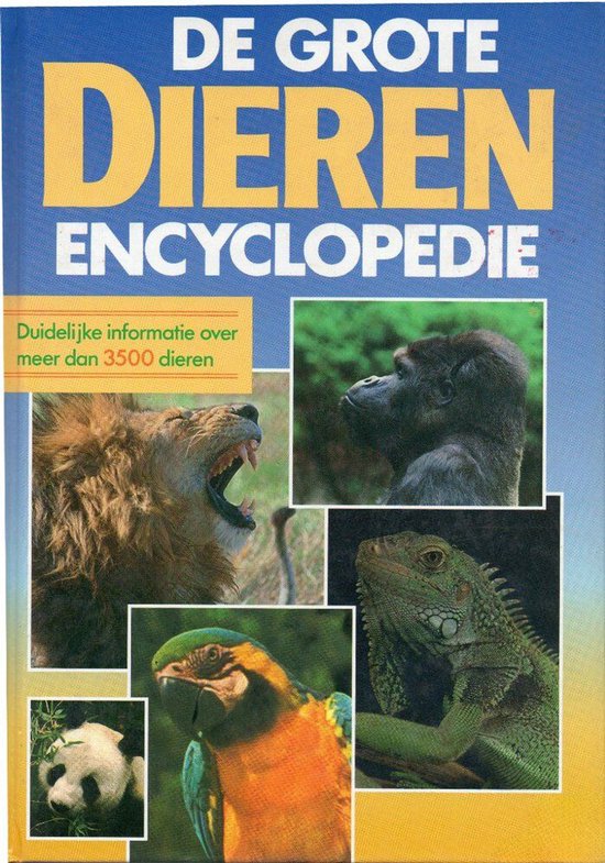 Grote Dieren Encyclopedie - cover