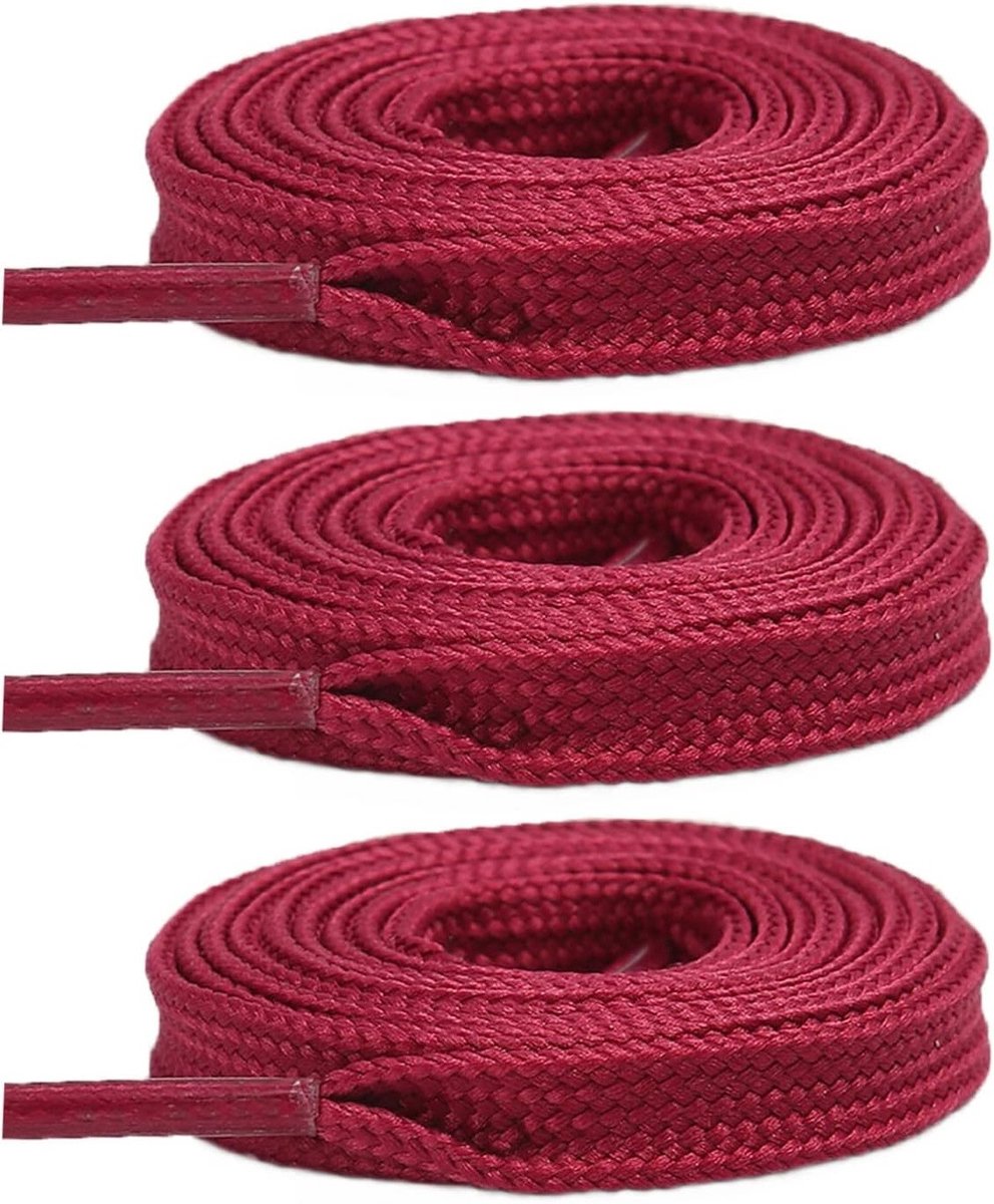Elastische Polyester Veters voor Sport - Dubbele Laag Dikke Veters voor Hardloopschoenen en Sneakers