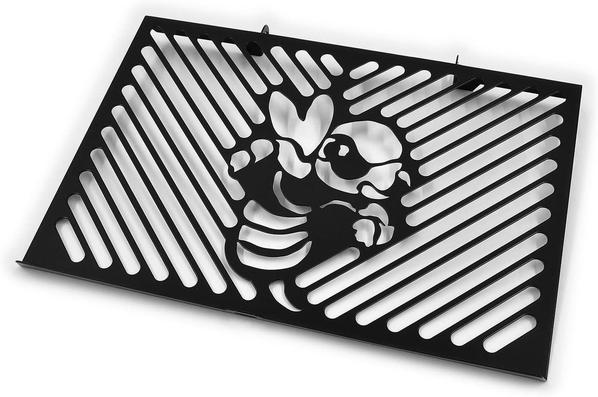 Radiatorafdekking Motor - Beschermrooster Grill - Motor Beschermen - Originele Bevestiging - N.v.t. - Zwart