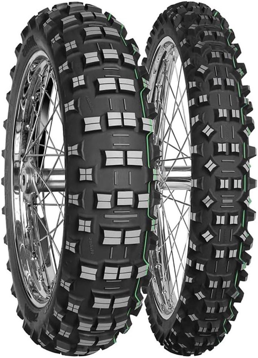 Motorband - Terreinband - Offroad Rijden - Optimale Grip - 90/100-21 - Zwart