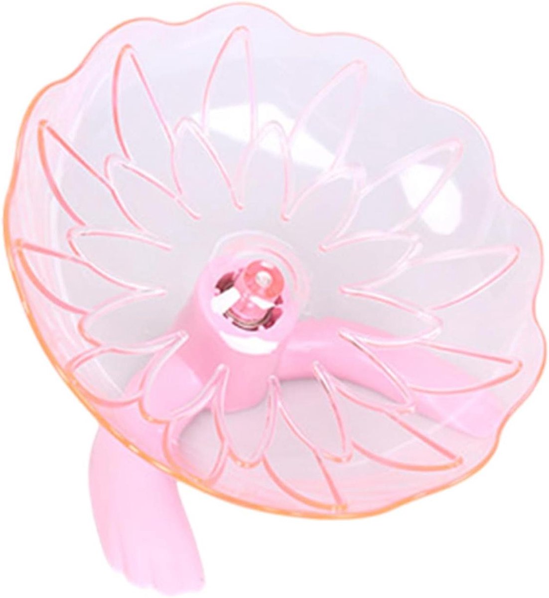 Egelwiel - Fitnesswiel Dier - Huisdier Beweging - Stabiel Ontwerp - 17.5 cm Diameter - roze