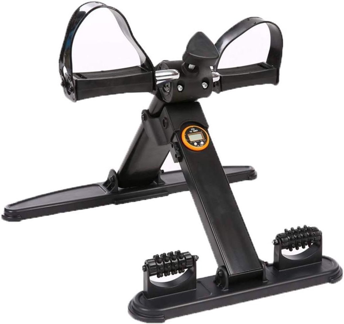 Pedaaltrainer - Mini Hometrainer - Thuis Fitness - Verstelbare Weerstand - 53x36x33cm - Zwart