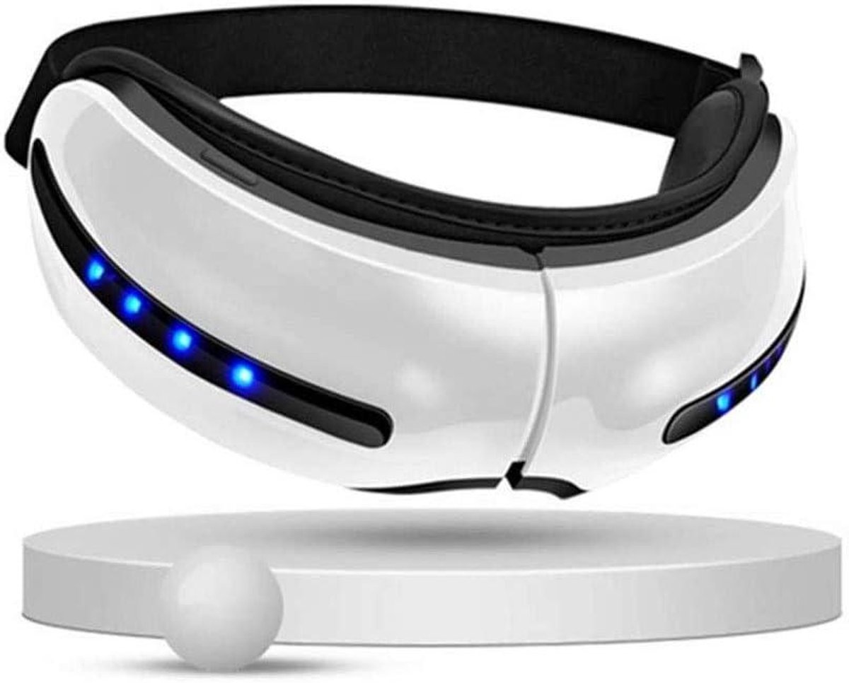 Oogmassager - Oogtherapie machine - Oogvermoeidheid verlichten - Met hitte en vibratie - Opvouwbaar - One Color