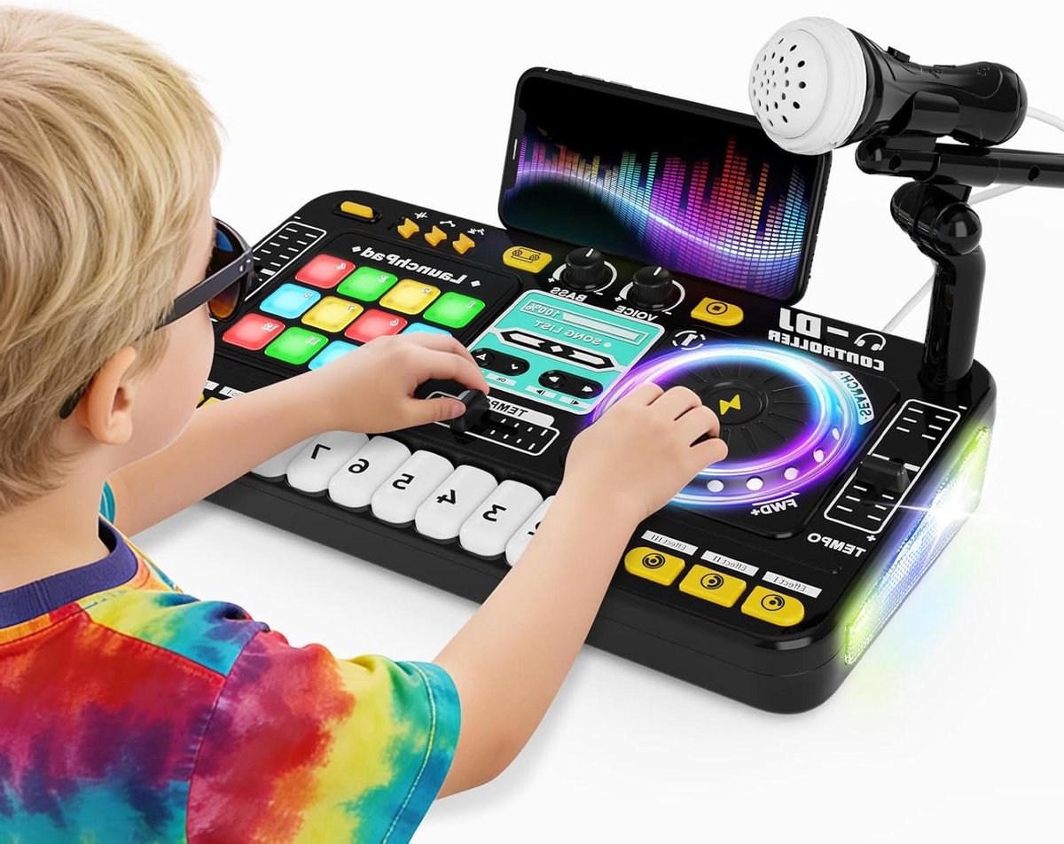 DJ Mixer Kinder - DJ Tafel Controller - Muziek Maken - Speciaal voor Kinderen