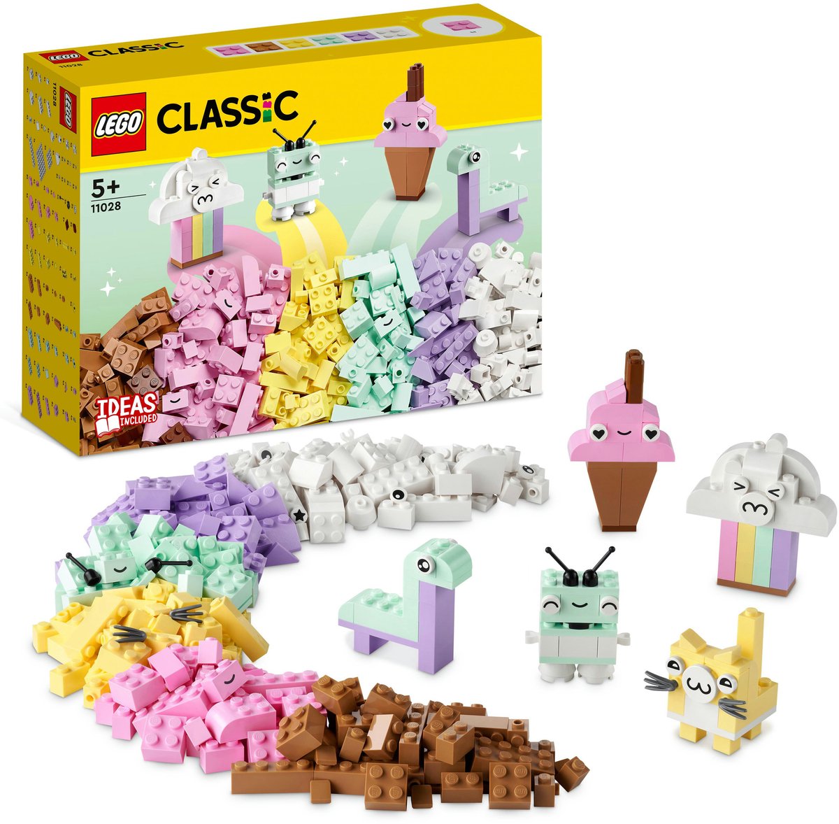 LEGO Classic - Creatief spelen met pastelkleuren 11028