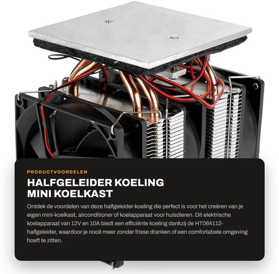 Allecto - Halfgeleider Koeling - Mini Koelkast - Elektrisch Koelapparaat - 12V 10A - Koeltechnologie - Ideaal voor Huisdieren - Compact Formaat van Allecto — afbeelding 5