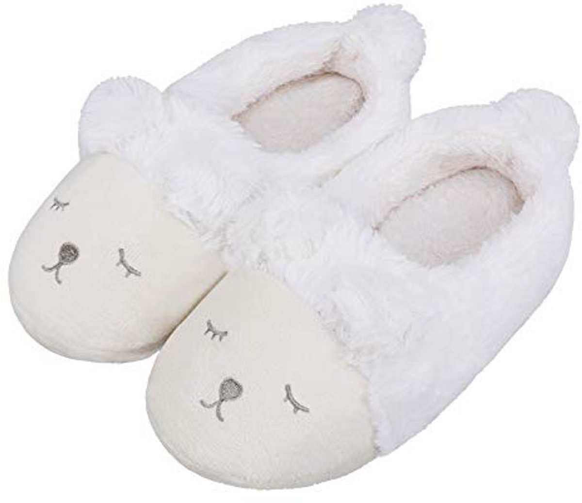 Pluche pantoffels dames - Winterslippers traagschuim - Binnenhuis comfort - Waterdichte antislipzool - Niet gespecificeerd - Niet gespecificeerd