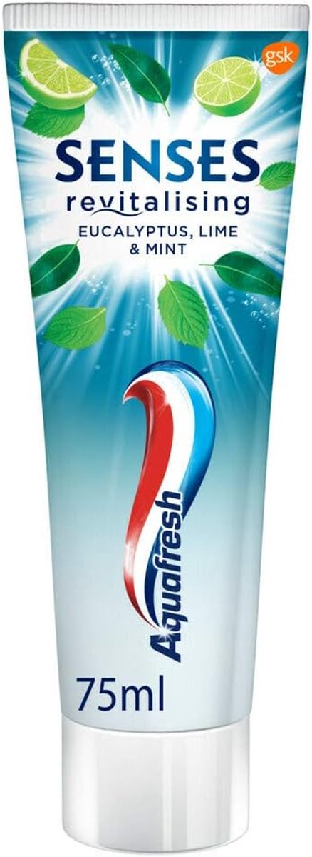 Tandpasta - Mondverzorging - Frisse Adem - Citrus Munt Smaak - 75 ml - Wit